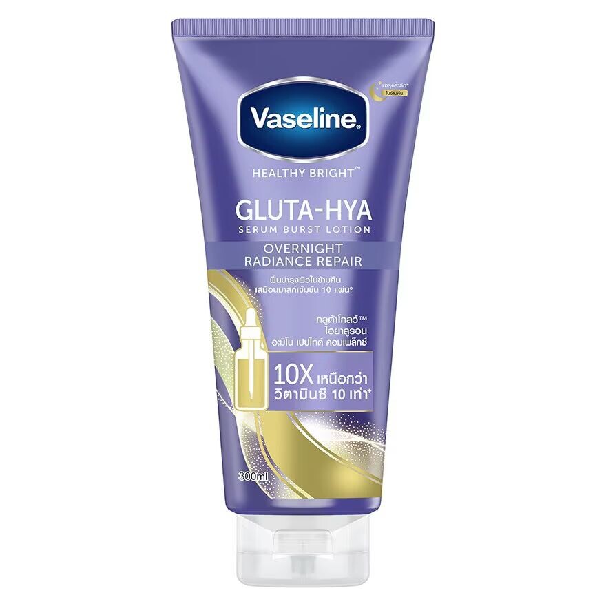 

Vaseline Healthy Bright Gluta Hya Serum Burst Лосьон для ночного сияния, 300 мл, Blue