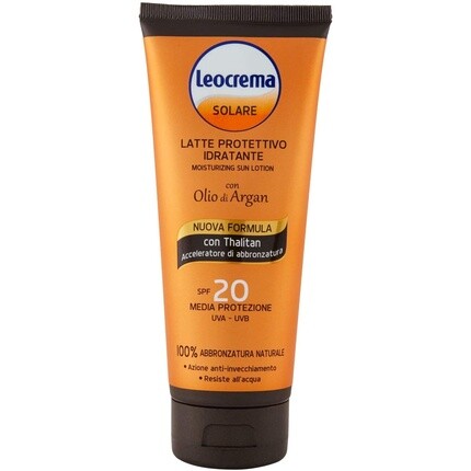 

Увлажняющий солнцезащитный лосьон SPF20 200мл Leocrema