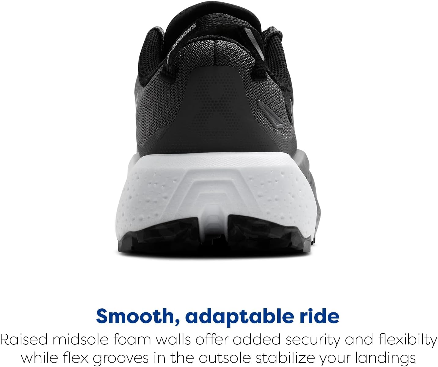 Мужские трейловые кроссовки Brooks Caldera 8 Ultra, белый/черный — фото 3