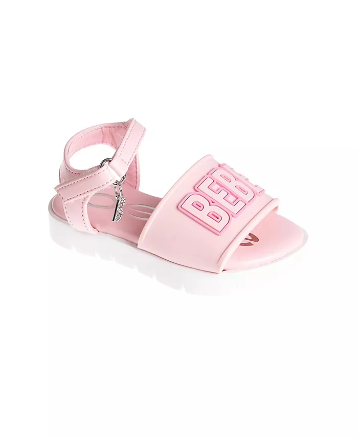 

Модные и удобные сандалии для девочек Toddler Girls Bebe, розовый