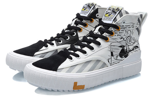 Кеды классические холщовые hi x disney Li-Ning, белый — фото 3