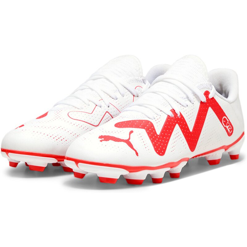Футбольные бутсы для лужайки Future Play FG/AG JR Puma, белый — фото 3