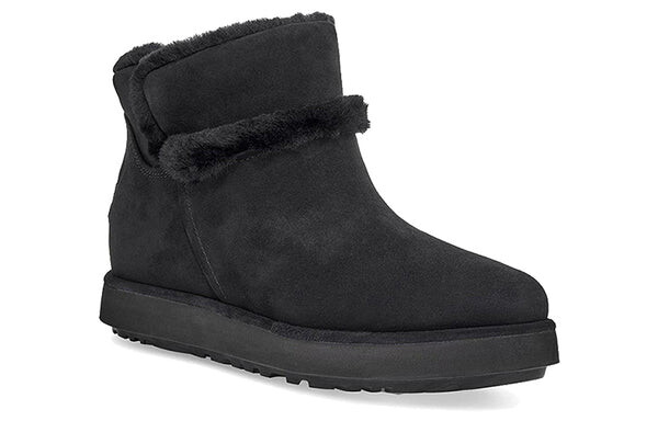Ботинки зимние UGG Classic Mini Spill Seam, черный — фото 4