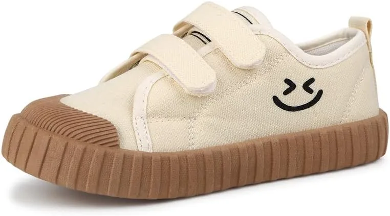 

Детские слипоны из парусины с принтом динозавров, унисекс, с регулируемым ремешком, удобные для ходьбы, с застежкой-липучкой Cozystep, хаки