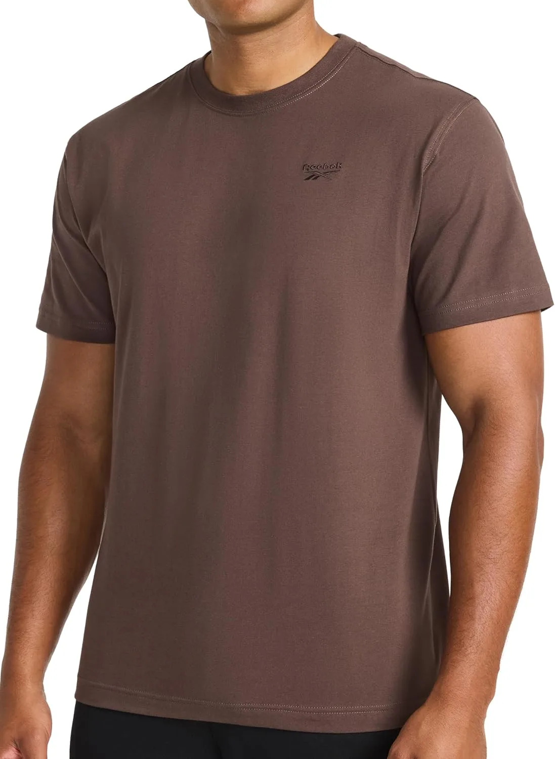 

Футболка Reebok мужская с коротким рукавом и вышивкой, Standard Fit