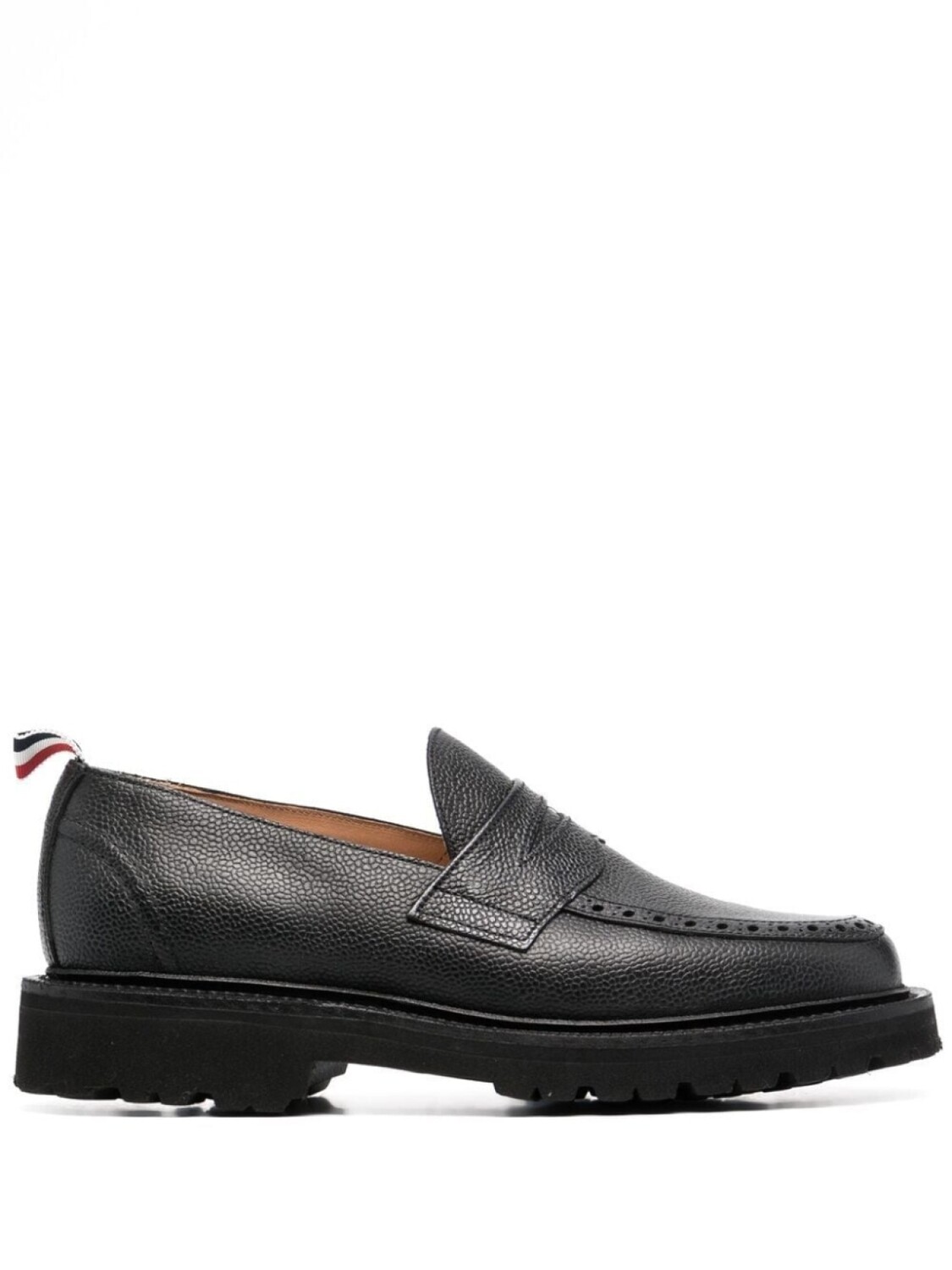 

Thom Browne пенни-лоферы, черный