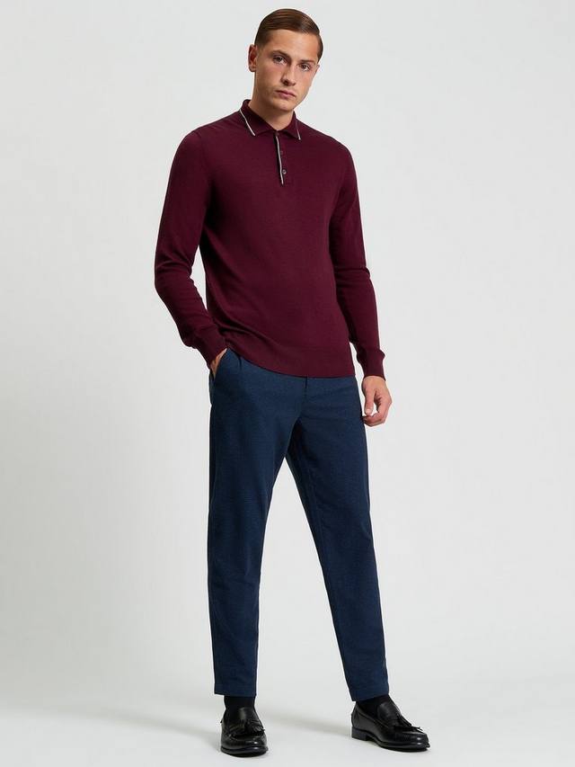 

Хлопковые брюки в стиле Puppytooth Ben Sherman, Marine