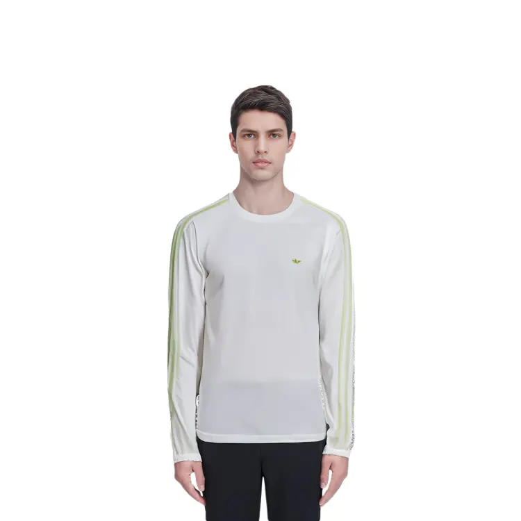 Футболка с логотипом Adidas X Wales Bonner 3-Stripes Adidas Originals, белый — фото 2