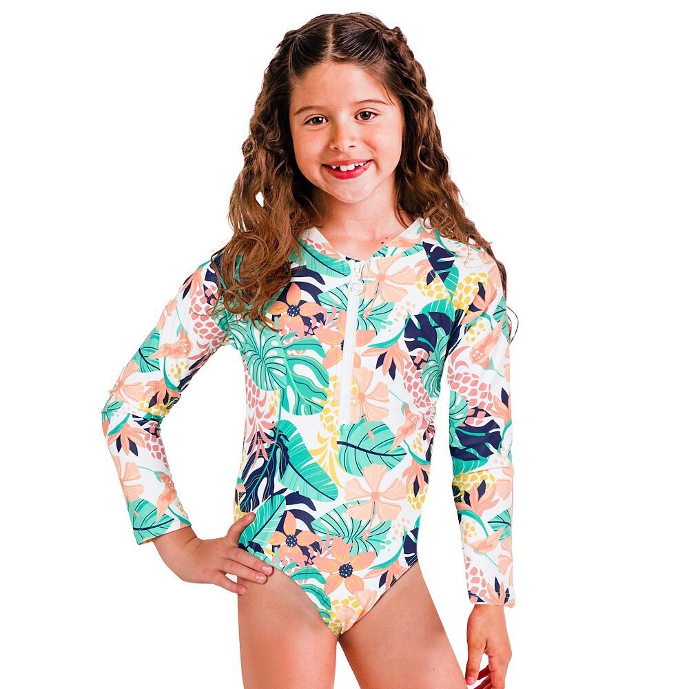 

Купальник-рашгард на молнии Baby Willa Calypsa LLC, цвет Tropical Views