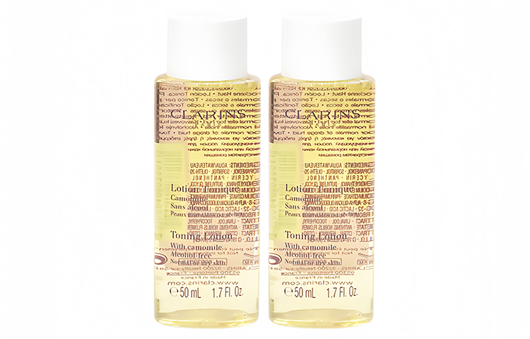 

CLARINS Jiaoyunshi Yellow Water Sample Set успокаивающий тоник и лосьон увлажняющий антиоксидантный очищающий 50мл*2