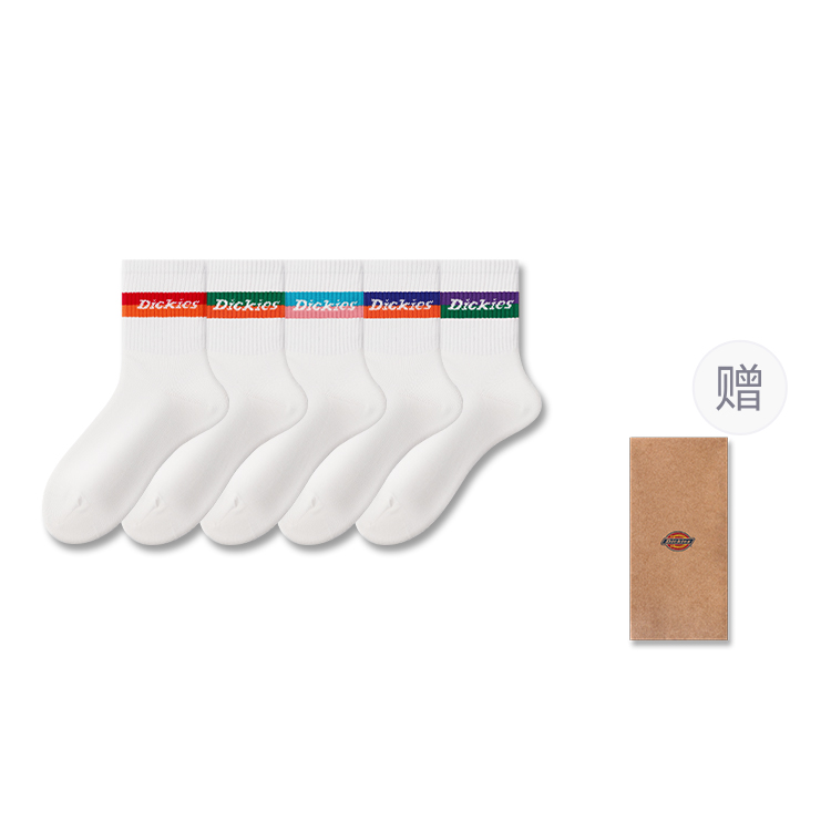 

Комплект унисекс носков Mid-Calf Dickies, оранжевый/синий/фиолетовый