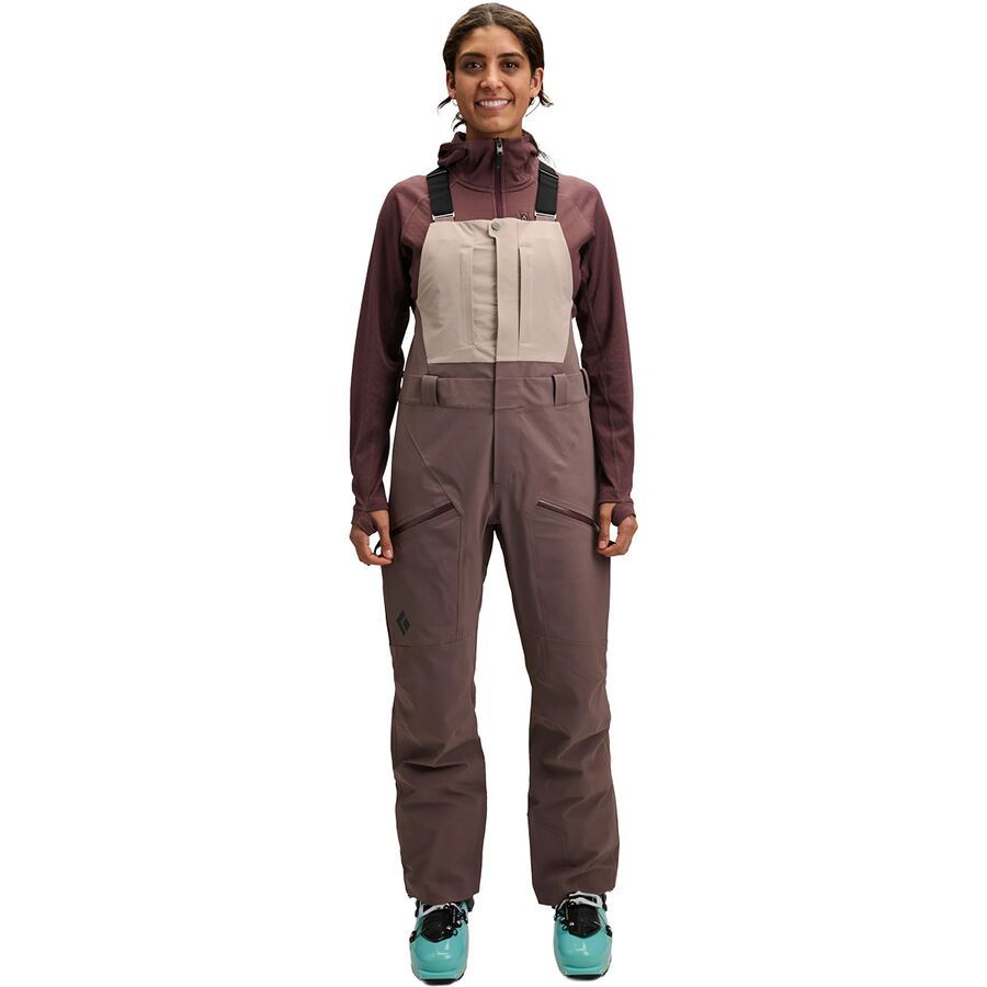 

Женский велокомбинезон Recon Stretch Bibs Black Diamond Black Diamond, Pale Mauve/Dark Mauve
