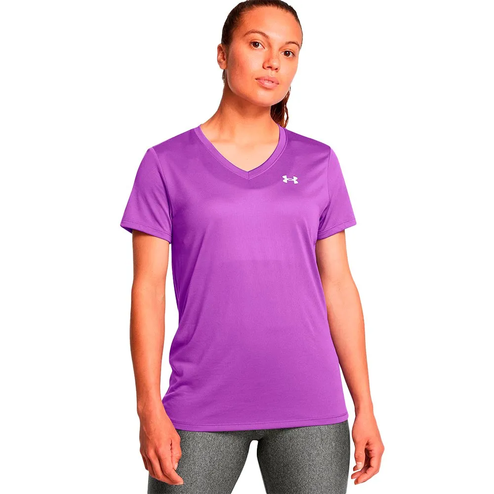 

Футболка Under Armour Tech V-Neck Solid, фиолетовый