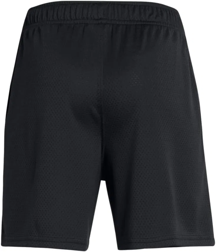 Детские шорты Under Armour из технологичной сетки, (001) Black//White — фото 2