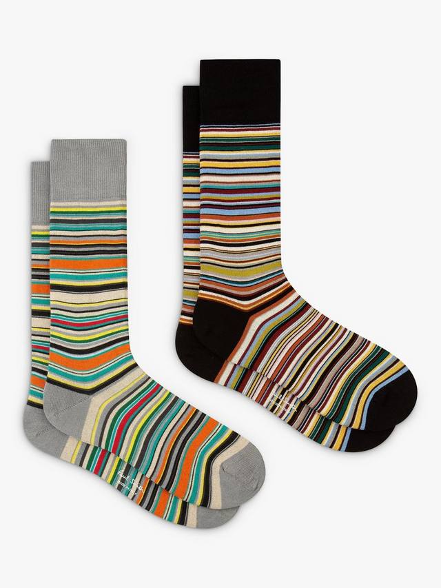 

Фирменные носки в полоску Paul Smith, разноцветный