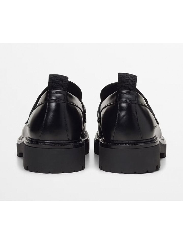 Marc O'Polo Shoes Кожаные мокасины "Фил" черного цвета — фото 2