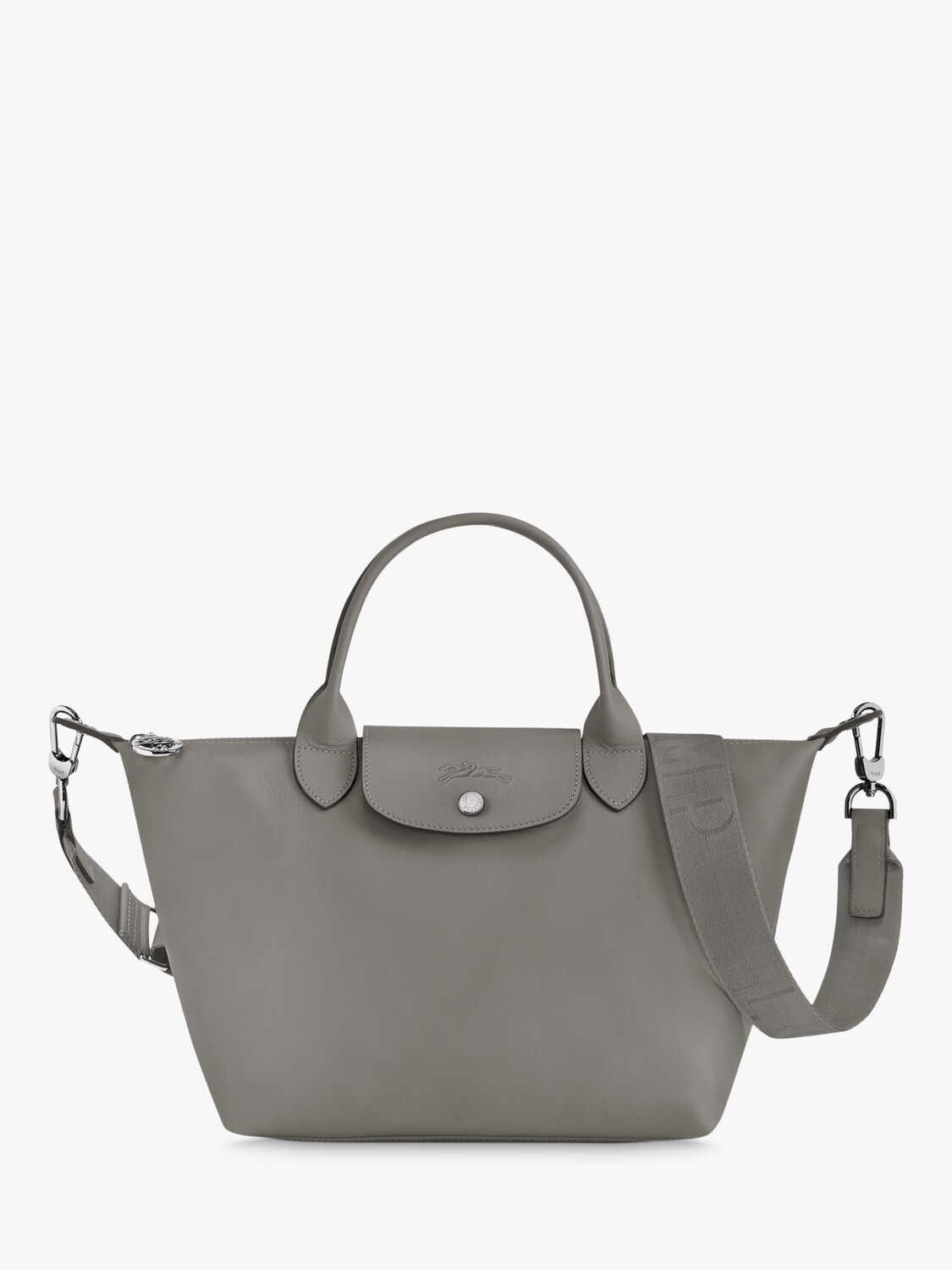 

Маленькая кожаная сумка Le Pliage Xtra с ручкой сверху Longchamp, горлица