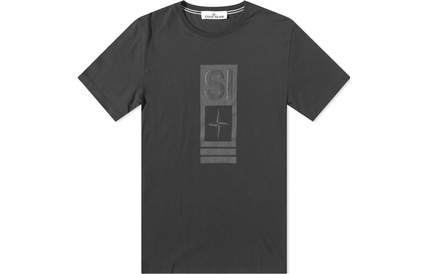 

Футболка мужская черная Stone Island, черный