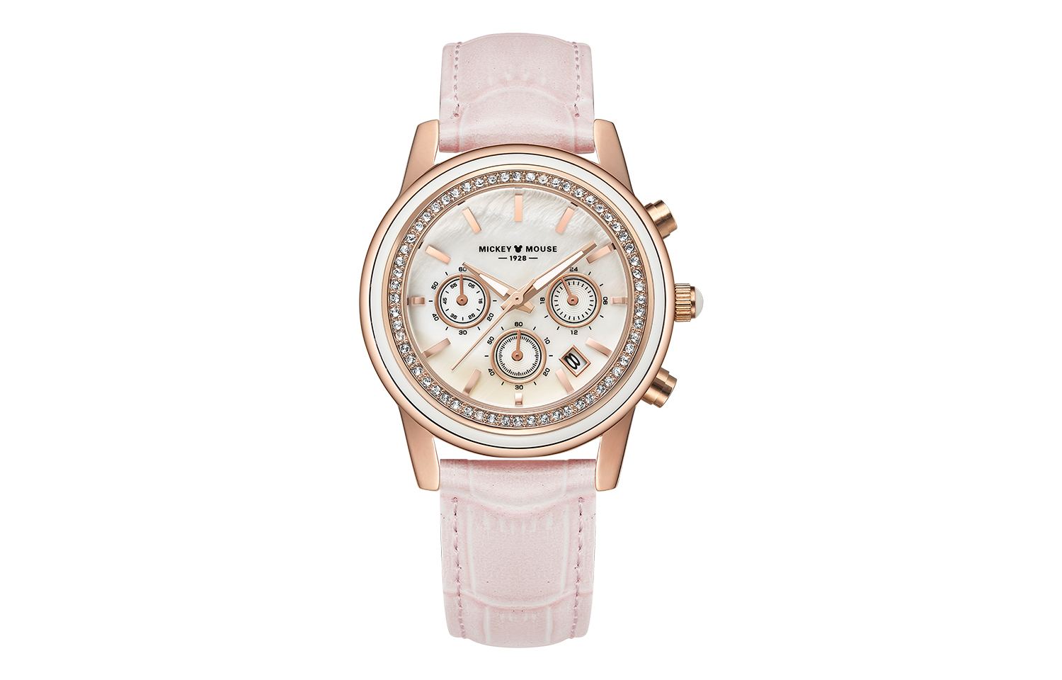 

Disney Часы Quartz Movement Watch Women's Watch Mother of Pearl Color Watch Dial