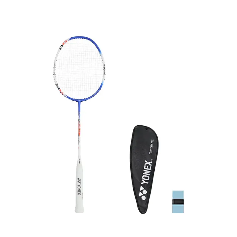 

YONEX Sky Axe Collection AX3DGHFEX ракетка для бадминтона, атакующая, жесткая головка, продвинутый уровень, унисекс, одиночная ручка, синий белый