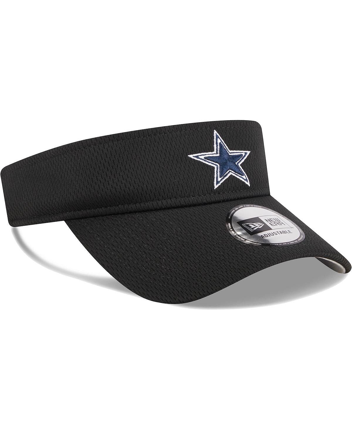 Мужские черные кроссовки Dallas Cowboys с регулируемым козырьком New Era — фото 4