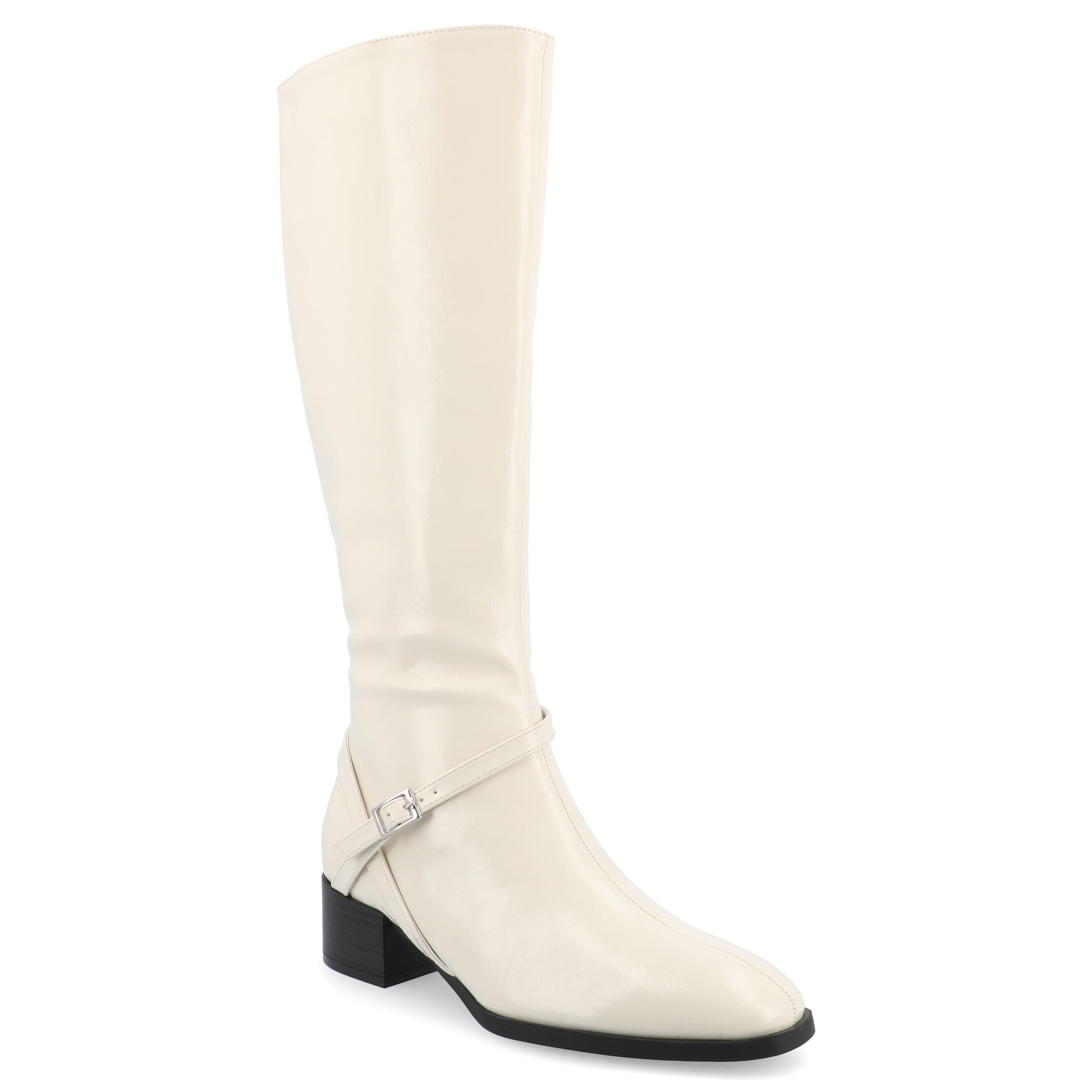 Женские сапоги Journee Tru Comfort Foam Wide Width Wide Calf Rhianah Journee Collection, слоновая кость