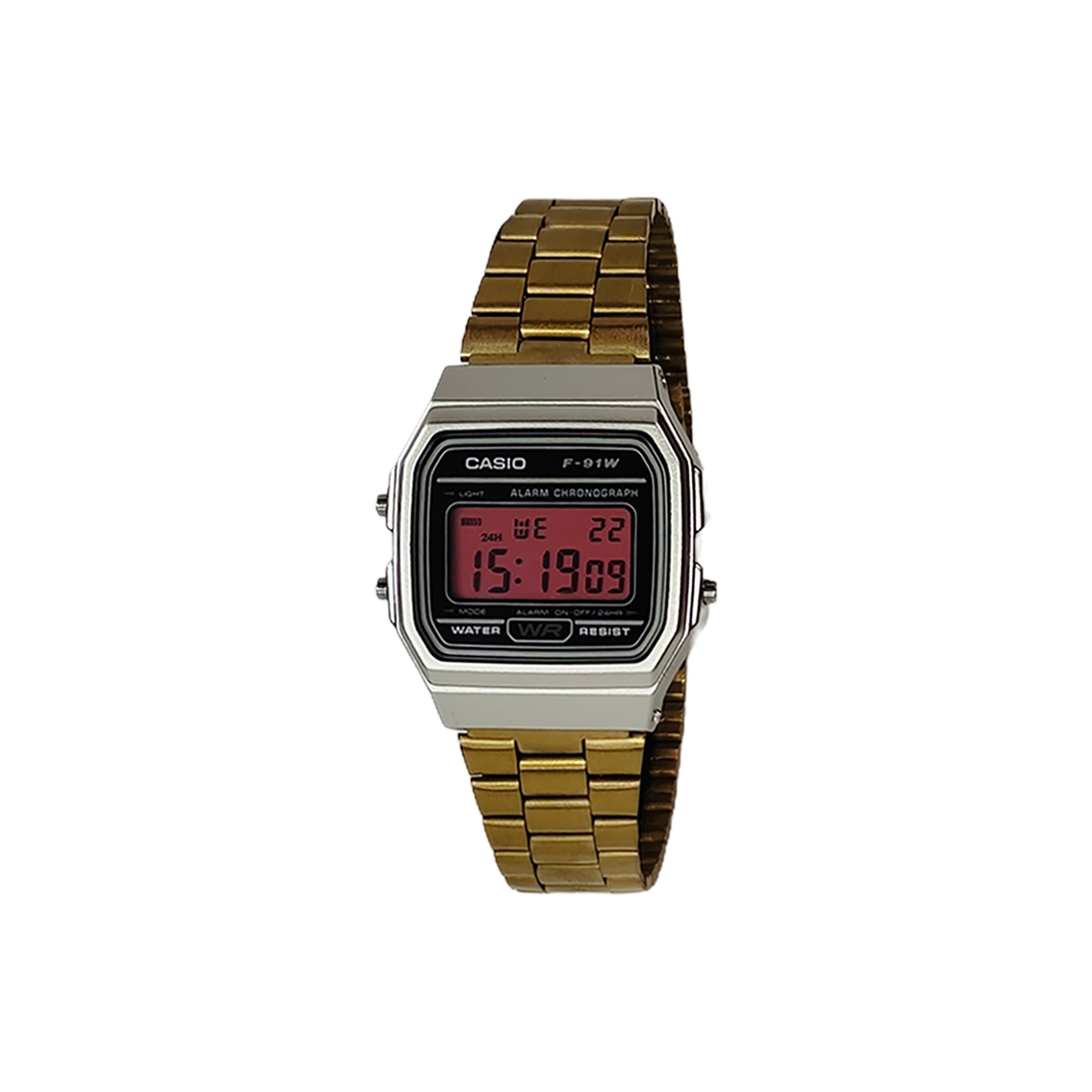 

CASIO Часы Retrofit Series Quartz Movement Stainless Steel Strap Watch Men's Watch Black Dial