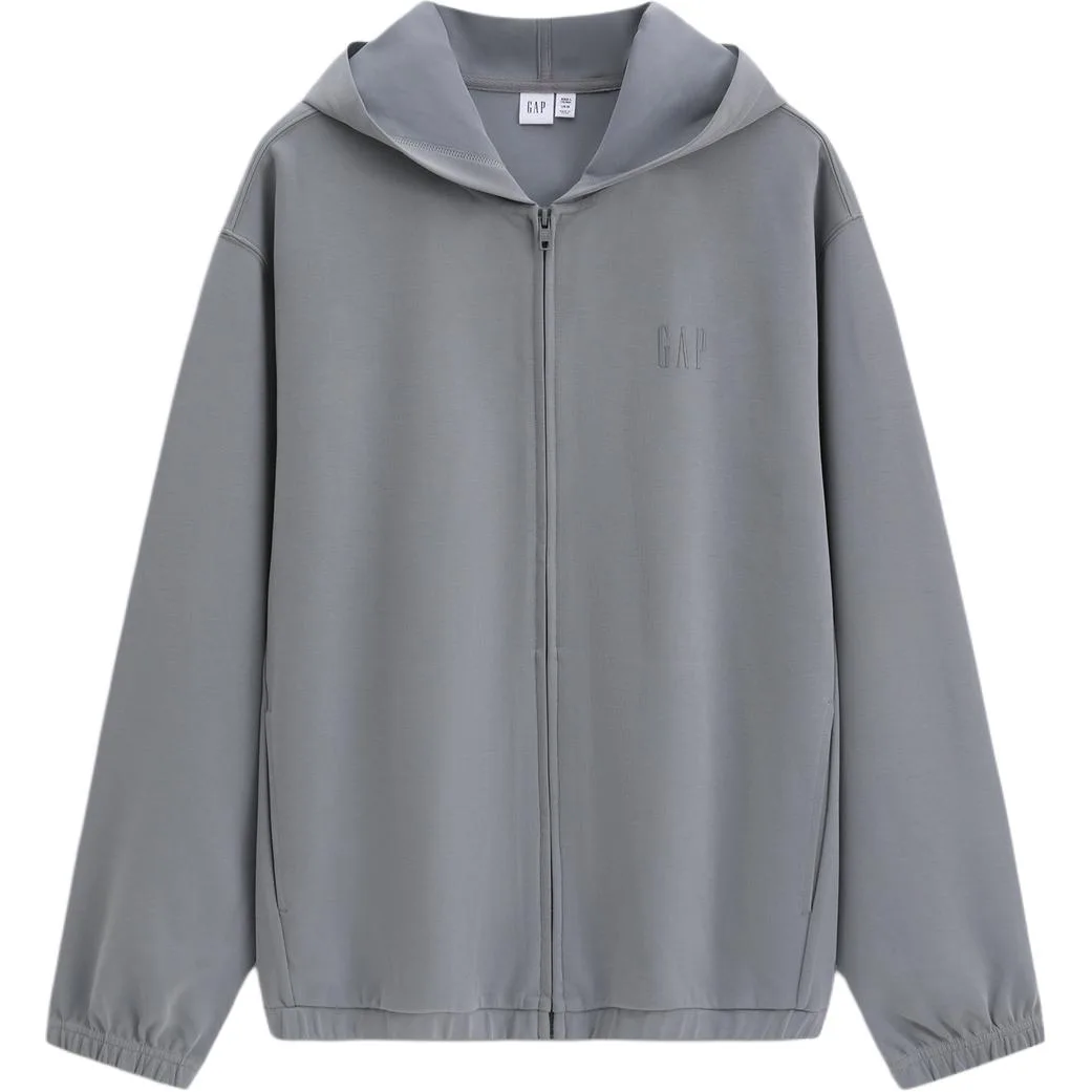 Толстовка с капюшоном унисекс GAP, Carbon Gray — фото 4
