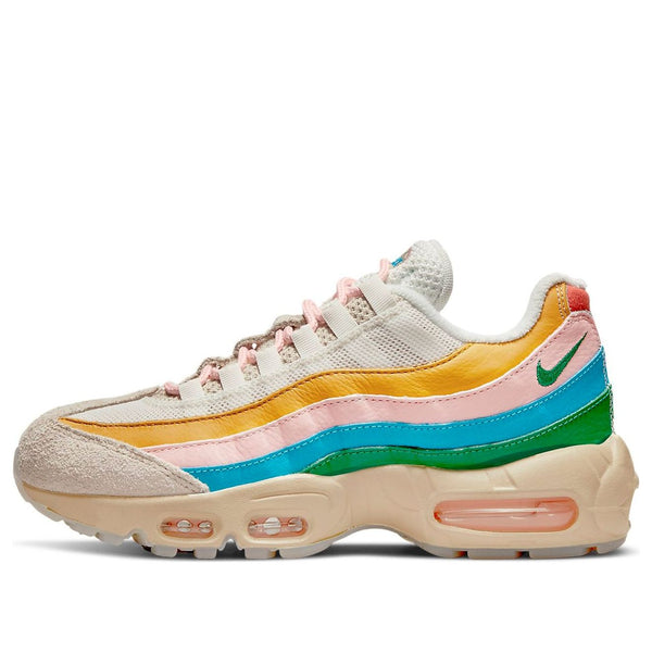 Кроссовки air max 95 Nike, бежевый
