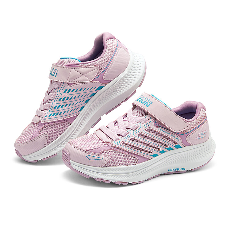 Кроссовки Skechers Girls Kids Lifestyle Shoes Kids Low-top Pink/blue, розовый — фото 2
