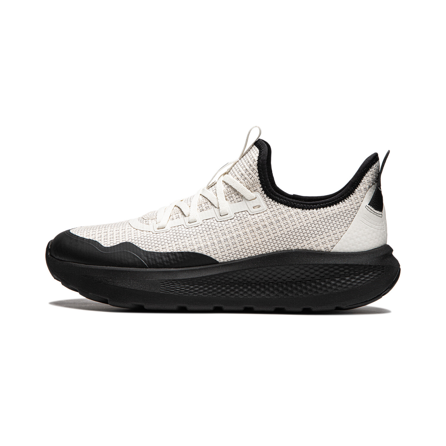 

Кроссовки LINING Cloud Ease Slip On Lifestyle Shoes Men Low-top Beige/Black, бежевый/черный
