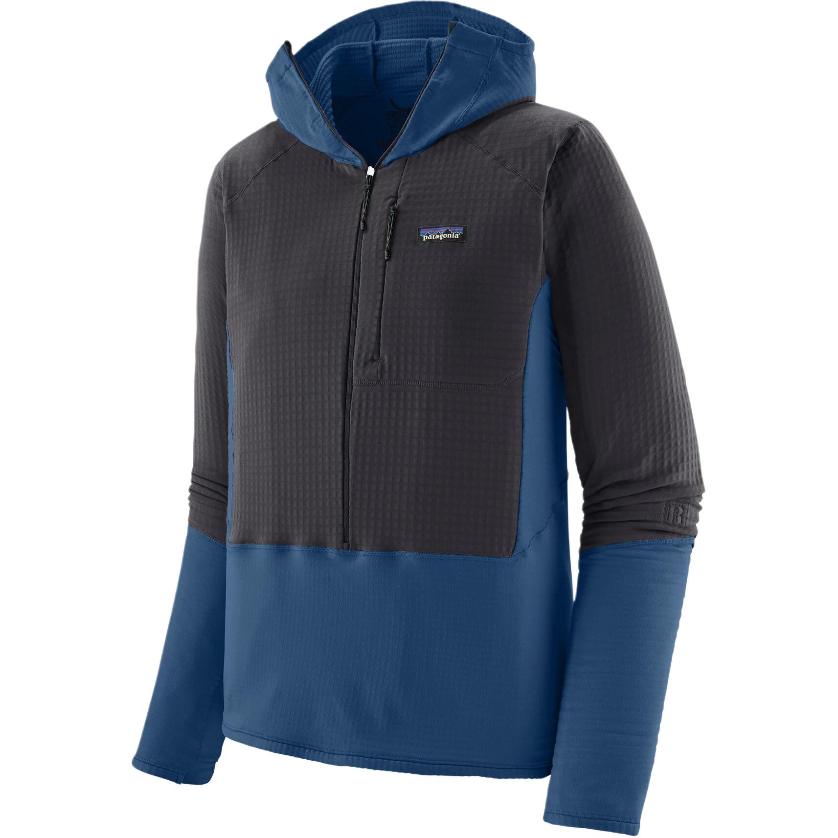 

Толстовка R1 Fleece мужская Patagonia, синий