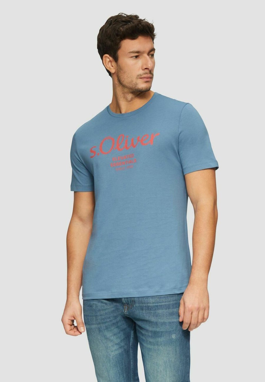 

Футболка s.Oliver Print T-shirt, Blaugrau/Blue-Grey, Серый, Футболка s.Oliver Print T-shirt, Blaugrau/Blue-Grey