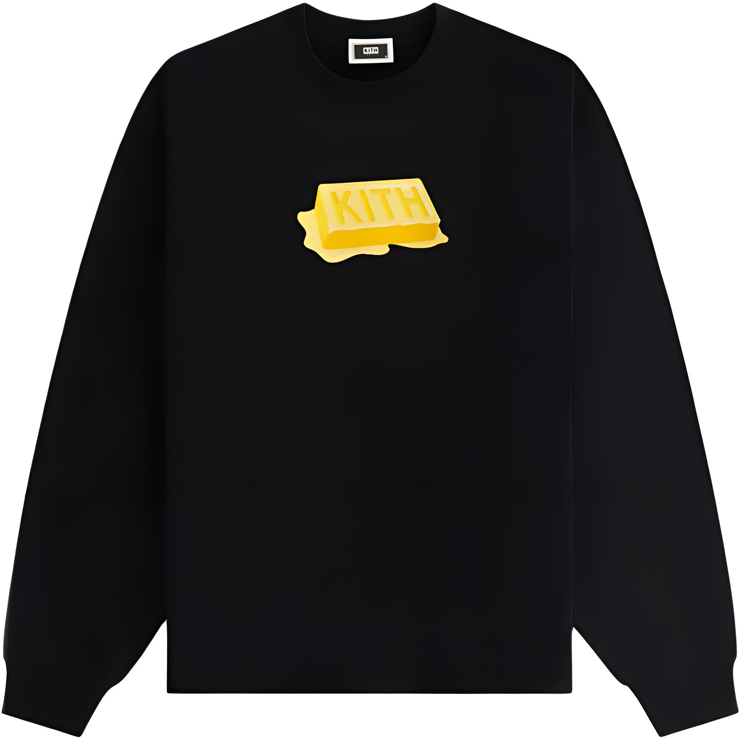 

Толстовка Treats Waffle Butter Nelson KITH, черный