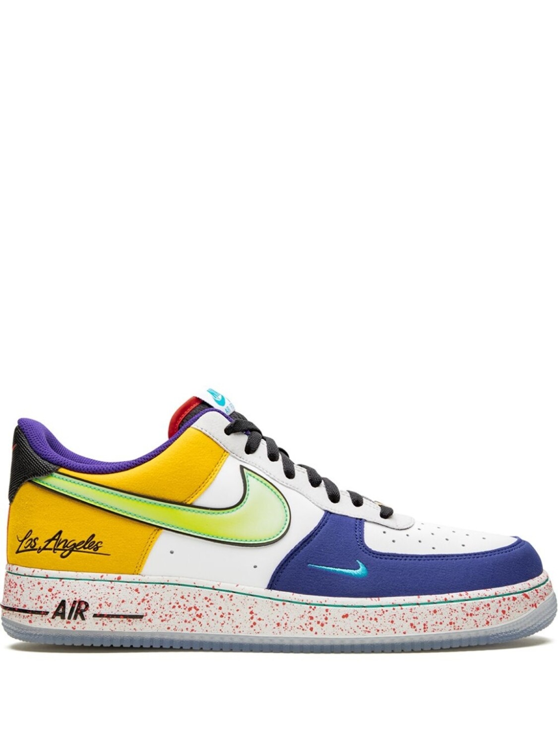 

Nike кроссовки Air Force 1 07 LV8 'What The LA', синий