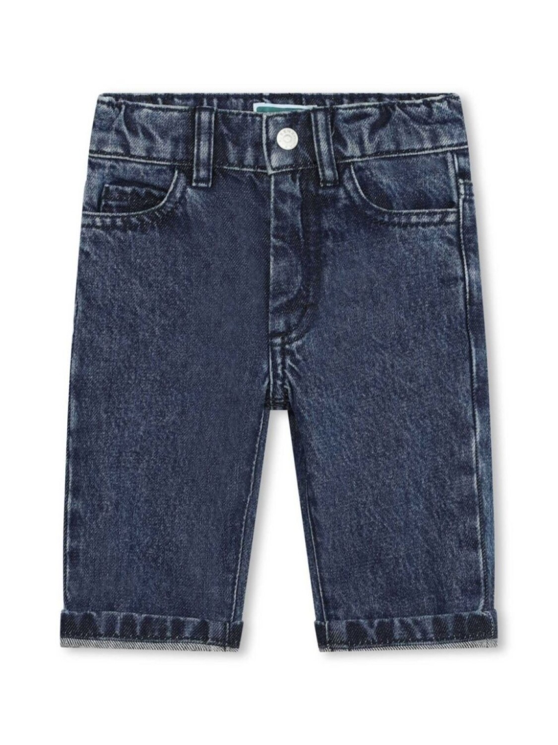 

Kenzo Kids джинсы с нашивкой-логотипом, синий