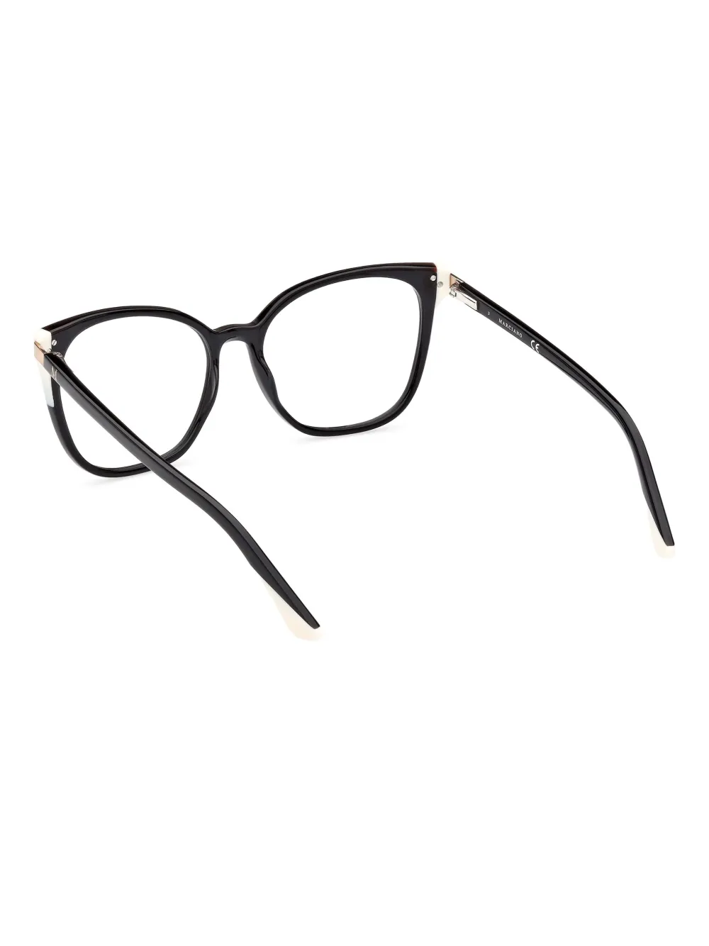 

Очки в геометрической оправе GUESS EYEWEAR, черный