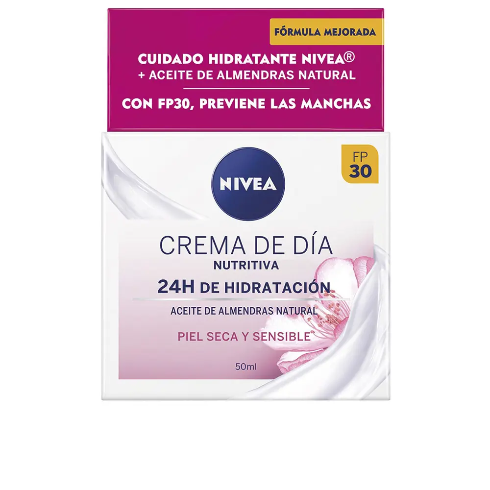 

Крем для лица Crema de día nutritiva hidratación y nutrición spf30 Nivea, 50 мл.