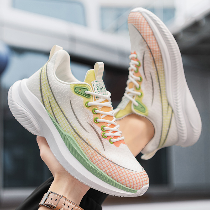 Bull charm Мужские повседневные кроссовки Low top бело-зеленые, цвет White Green — фото 3