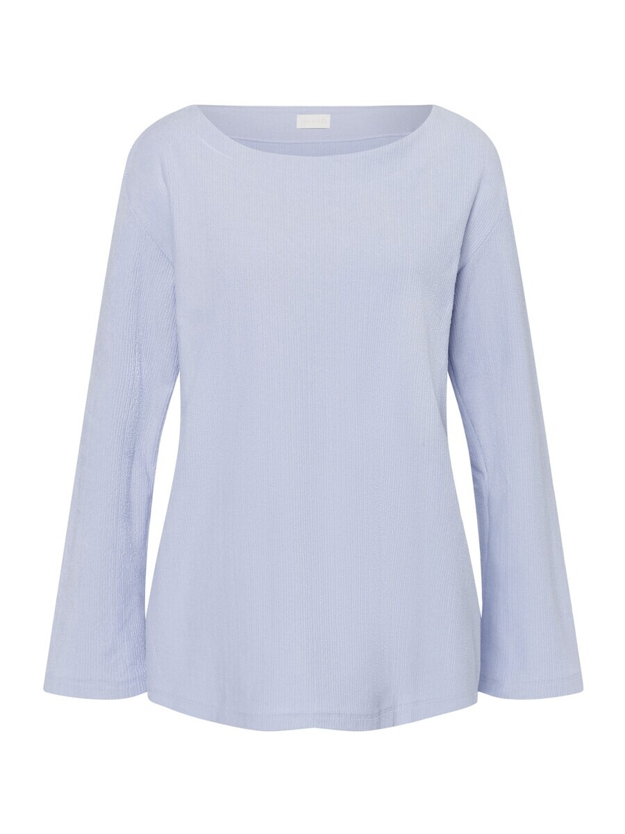 

Лонгслив Hanro Shirt Pure Comfort, светло-синий