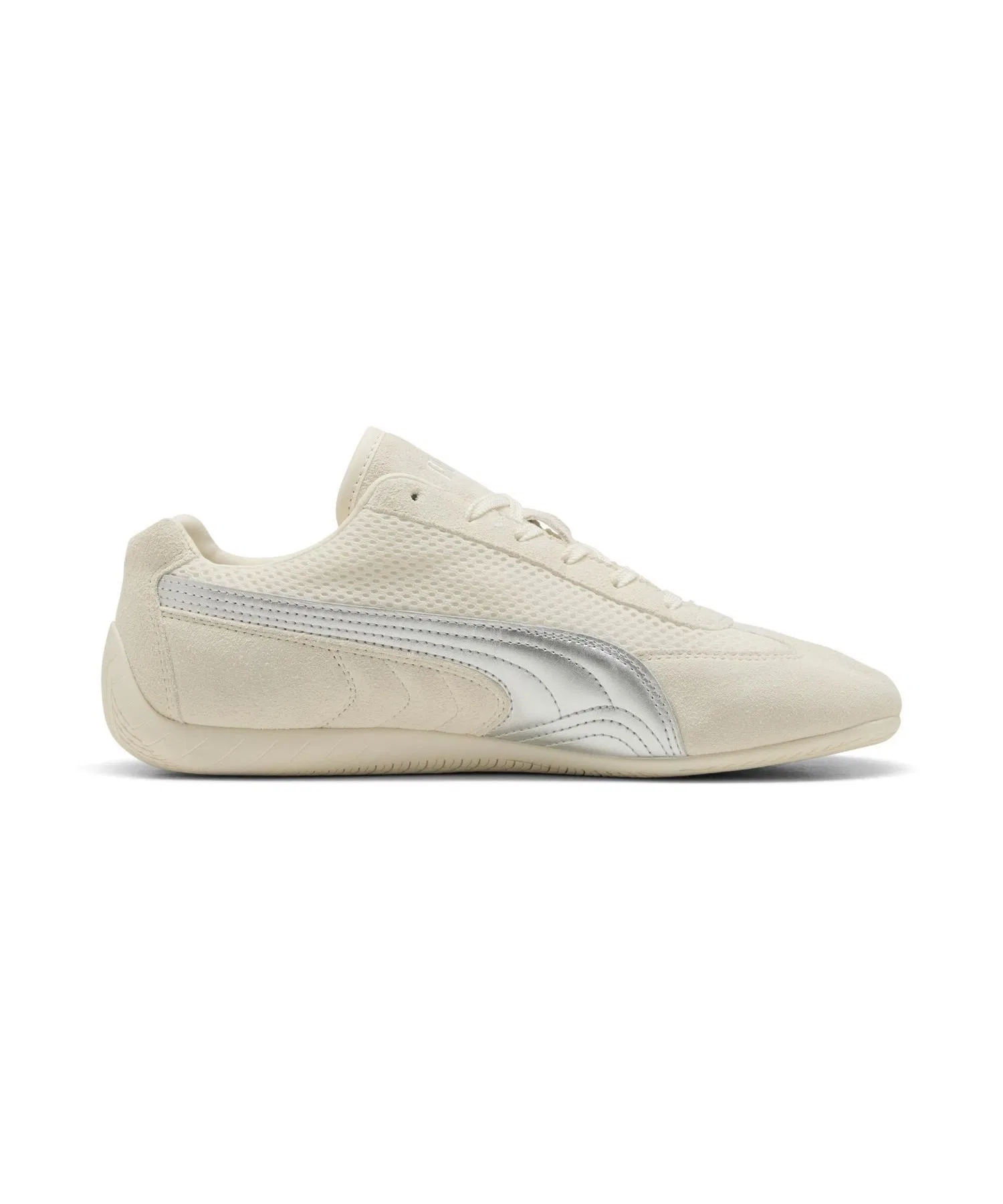 Унисекс кроссовки PUMA Speedcat Premium из замши белые — фото 2