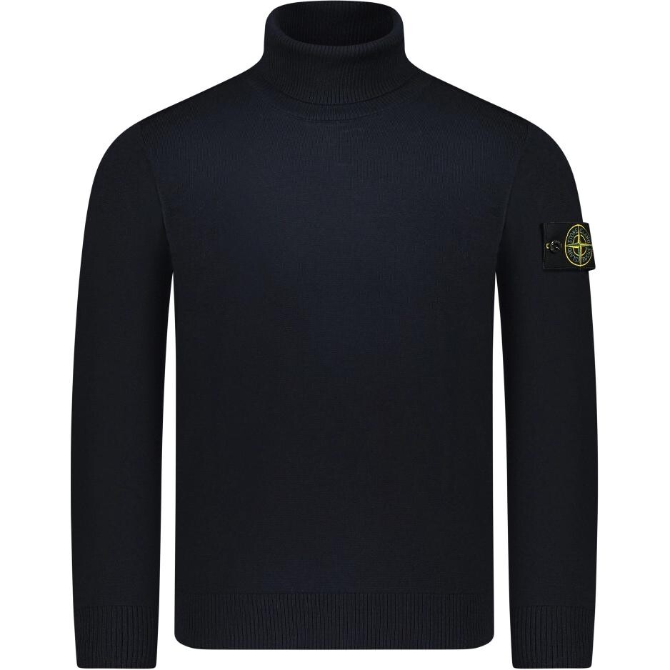 

Свитер мужской темно-синий Stone Island, темно-синий