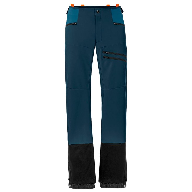 

Функциональные брюки мужские monviso softshell pants ii lidark sea - 46 Vaude