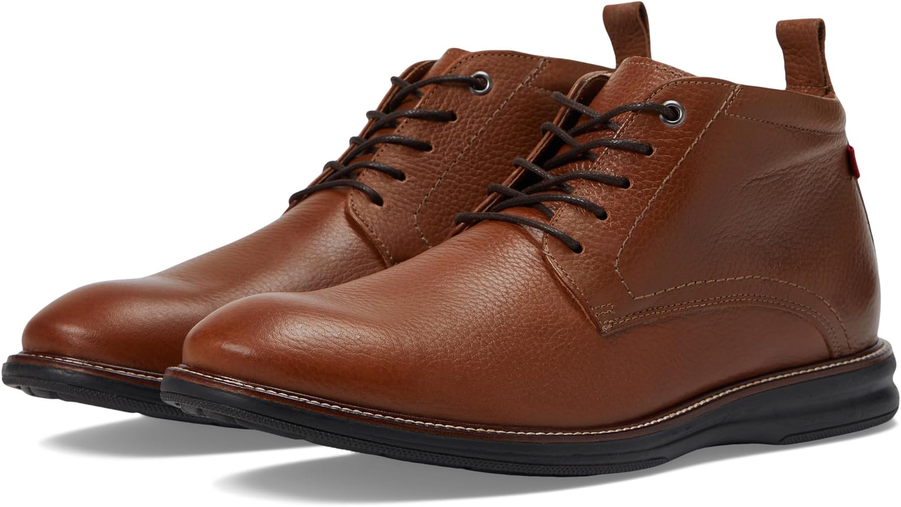 

Ботинки на шнуровке Dover ST Marc Joseph New York, цвет Cognac Grainy