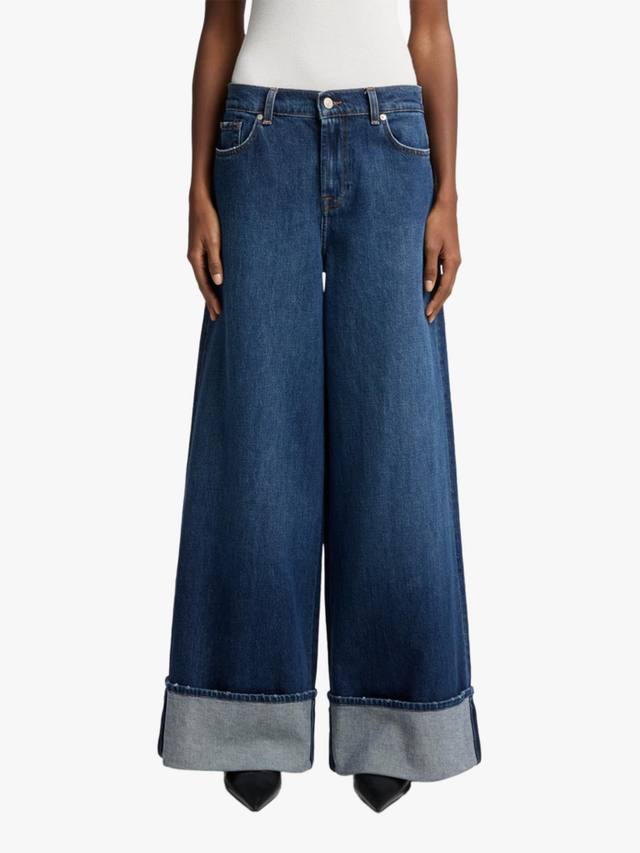 

Широкие джинсы Marie 7 For All Mankind, Artifact