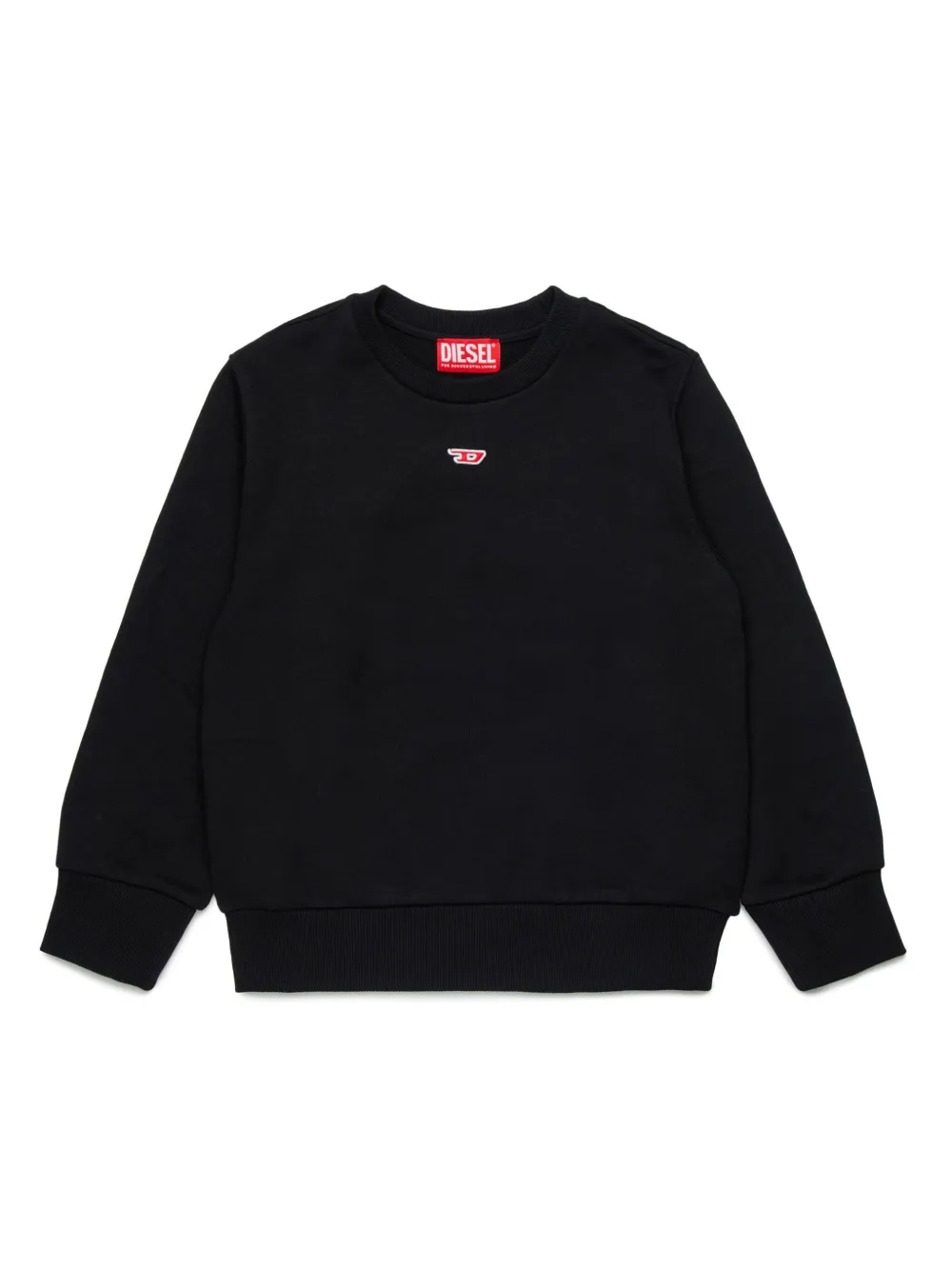 

Толстовка с нашивкой-логотипом Diesel Kids, черный