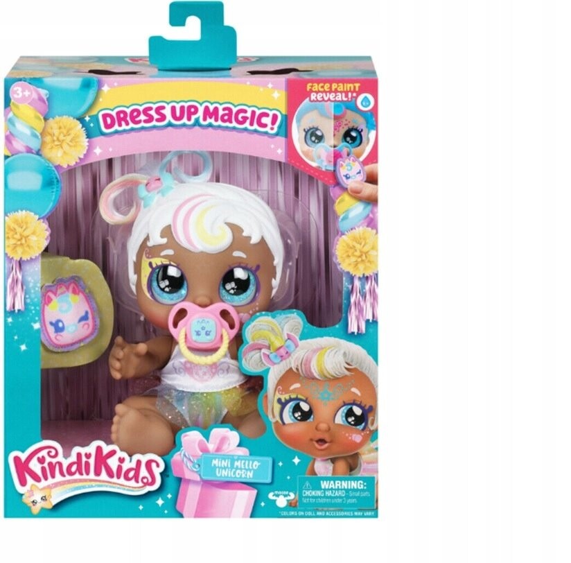 

Аксессуары для куклы-единорога Kindi Kids Минни Мелло