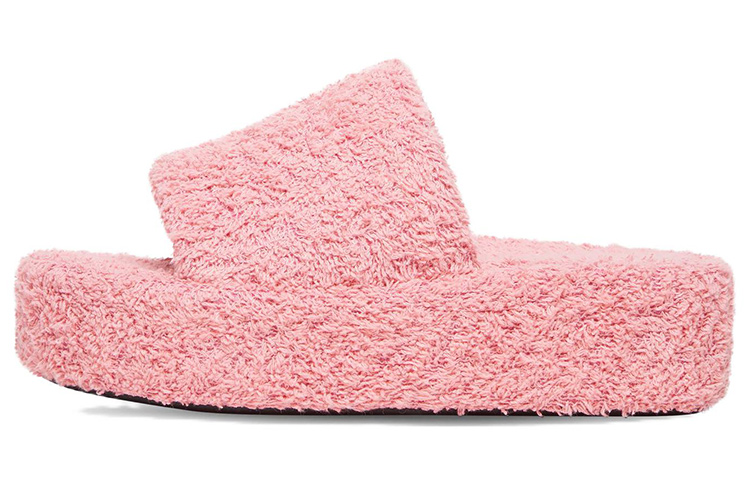Сандалии Balenciaga с открытым носком, розовый