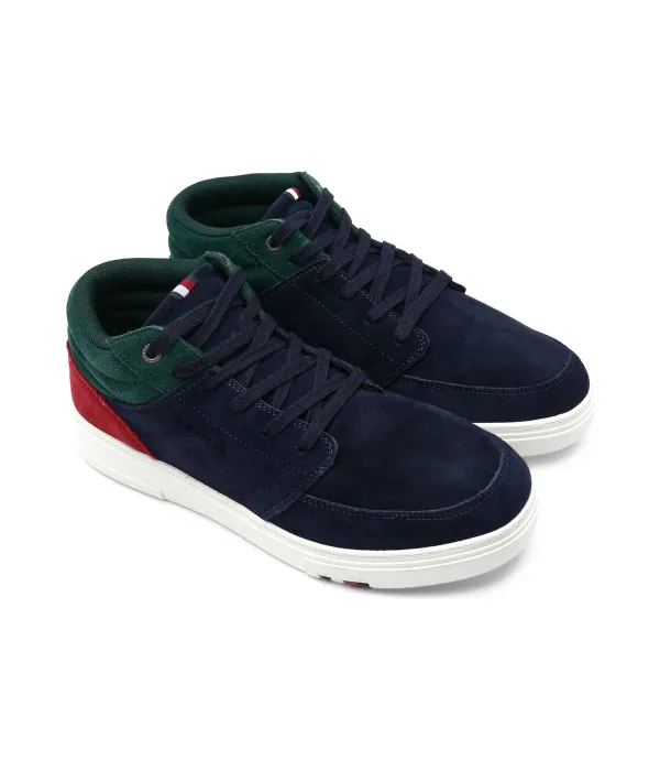 Современные замшевые кроссовки Chukka Cupsole Tommy Hilfiger, синий — фото 3