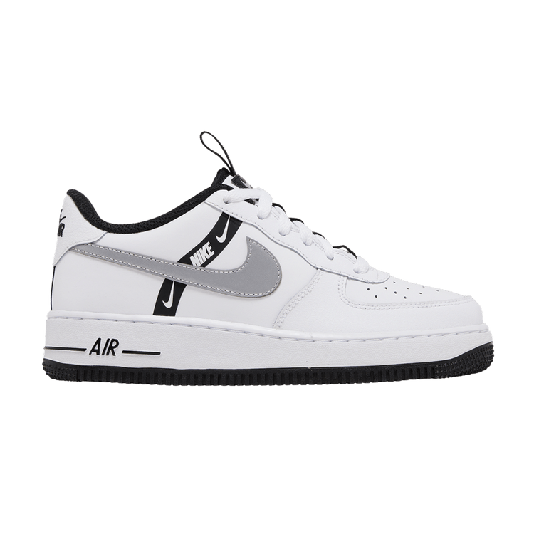 

Кроссовки Nike Air Force 1 LV8 KSA GS 'Worldwide Pack - White Reflect Silver', белый